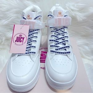 JUICY DOTTIE TENNIS SHOES WHITE